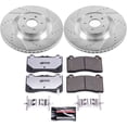 thumbnail image 3 of PowerStop Front Z26 Street Warrior Carbon-Fiber Ceramic Brake Pad and Drilled and Slotted Rotor Kit Fits: FORD Select Models K7318-26, 3 of 9