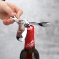thumbnail image 3 of ShiYe toys store Abridor de botellas, accesorio de barra escultural, abridor de sidra, cerveza y refrescos con forma de pájaro volador de lujo, cromado, 3 of 5