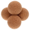 thumbnail image 2 of 4pcs Mini Table Football Cork Balls Khaki Smooth Surface for Foosball Table Accessory, 2 of 5