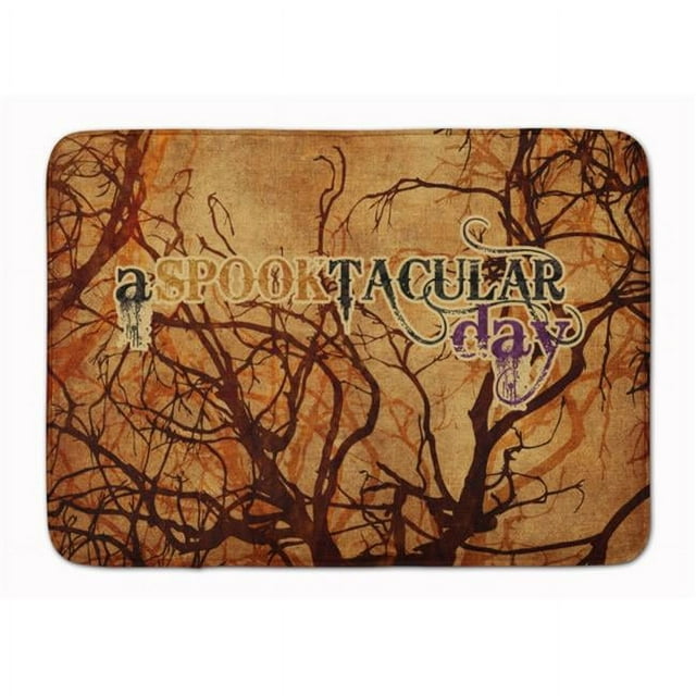 Carolines Treasures SB3016RUG A Spook Tacular Day Halloween Machine Washable Memory Foam Mat