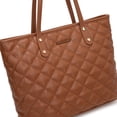 thumbnail image 3 of Bolso Tote Montana West Acolchado de Cuero Vegano para Mujer, 3 of 7
