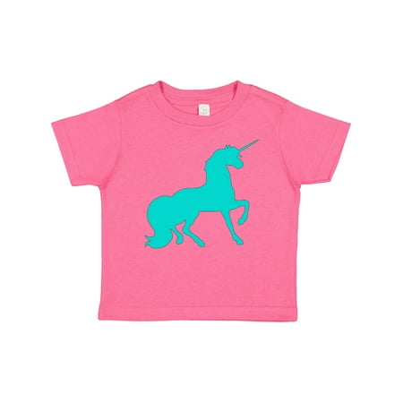

Inktastic Aqua Unicorn Gift Baby Boy or Baby Girl T-Shirt