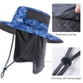 thumbnail image 4 of Bassdash UPF 50+ Sun Fishing Hat Water Resistant with Detachable Neck Flap, 4 of 6