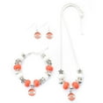 thumbnail image 1 of Collier Texas Longhorns - Bracelet et Boucles d'Oreilles Set&44; 3 Pièces, 1 of 1