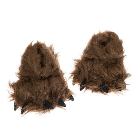 brown bearpaw slippers