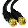 thumbnail image 1 of TV-SAT-50-BK - VIDEO CABLE RG6U F M/M 50FT BLK, 1 of 1