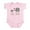Petal Pink, variant on CafePress - Lil Big Sis Infant Bodysuit - Baby Light Bodysuit, Size Newborn - 24 Months