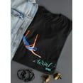 thumbnail image 3 of Aerial Yoga Dancer T-Shirt Women -Image by Shutterstock, Female 3X-Large, 3 of 4
