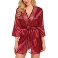 thumbnail image 4 of Camisón Sexy Monstrate para Mujeres y Niñas de Encaje Rojo XXL, 4 of 7