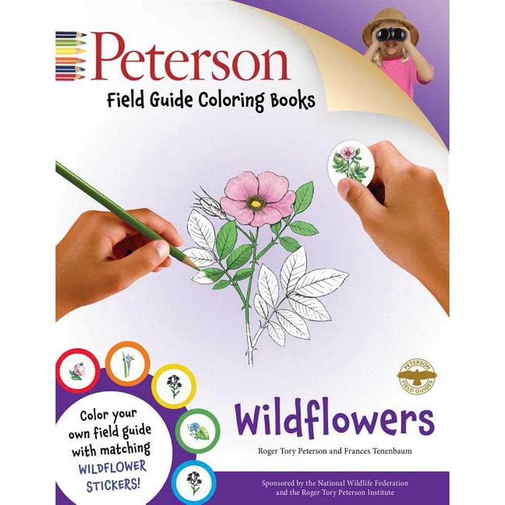 Peterson Field Guide Coloring Books: Wildflowers - Walmart.com