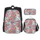 thumbnail image 1 of Fotbe Cartoon Hearts Set Escolar 3 en 1 para Niños - Mochila Duradera con Lonchera Aislante y Estuche para Lápices - Mochila Escolar para Niños y Niñas, 1 of 7