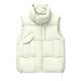 thumbnail image 4 of qucoqpe Women's Outwear Vest - Stand Collar Lightweight Zip Quilted Vest for Women, 4 of 5