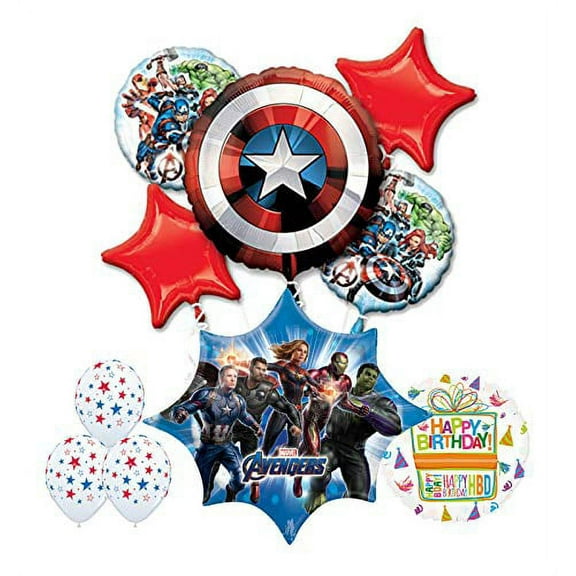 Mayflower Products the Ultimate Avengers Endgame Birthday Party Supplies and Balloon Decorations
