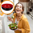 thumbnail image 4 of LEORX Noodle Bowl for Home in Red Color Healthy and 1pc 6.3 inches, 4 of 8
