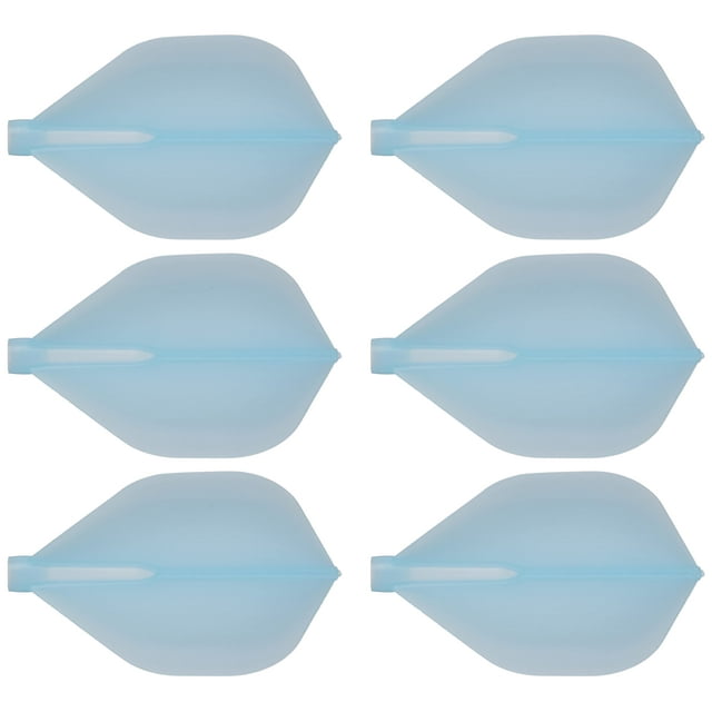Cosmo Darts Flight Fit Flight Standard, Blue, Pack of 6