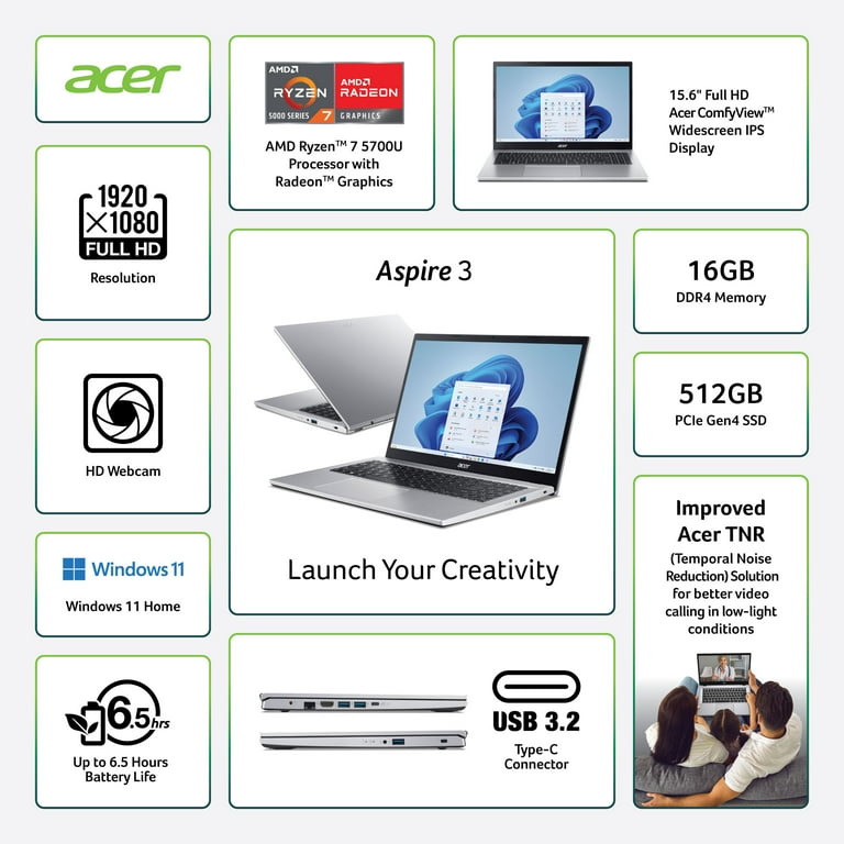 Acer Aspire 3, 15.6