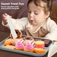thumbnail image 6 of Lalalark 36Pcs Cookie Play Food Set, Kitchen Pretend Toy Food Sets with Plastic Cookies and Baking Sheet for Boys and Girls, Best Gift for Kids, 6 of 9