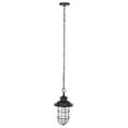 thumbnail image 5 of SAFAVIEH Adelle A19 Black Steel Pendant Light with Black Shade, 5 of 6