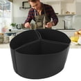 thumbnail image 1 of Silicone Slow Cooker Divider, 3 In 1 Liner Reusable Leakproof Dishwasher Safe Cooking Liner Cooker Accessories 6 Quart Pot For Hotel Restaurants Kitchen, 1 of 8