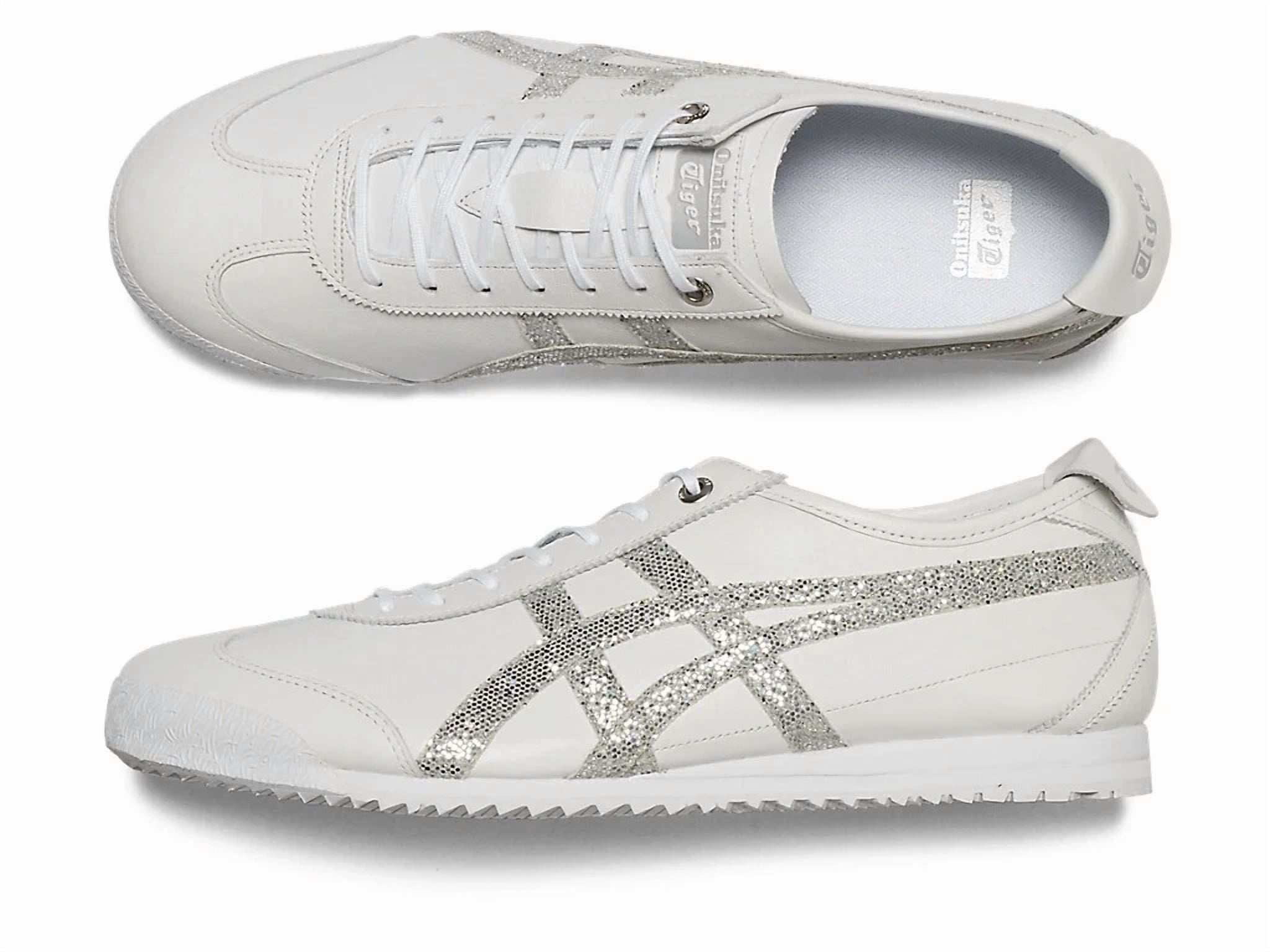265.Onitsuka Tiger MEXICO 66 白×シルバー 24cm Onitsuka & Tiger Mexico 66 SD WHITE/PURE SILVER new for UNISEX