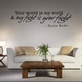 thumbnail image 3 of Wall Sticker Removable Love Quote Decal Quote Decor Sticker for Valentine's Day, 3 of 8