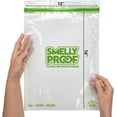 thumbnail image 2 of Smelly Proof Reusable Freezer Bags – 5-Pack, XXL 12"x16", 2-Gallon, PEVA & BPA Free, USA Made, 2 of 5