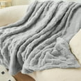 thumbnail image 5 of AUQ Cotton Blankets Queen Size,Luxury Waffle Weave Super Soft Blanket,All Season Blankets&Throws,Breathable Full/Queen Size Blanket Cotton Blanket for Bed Thermal Blanket, 5 of 7