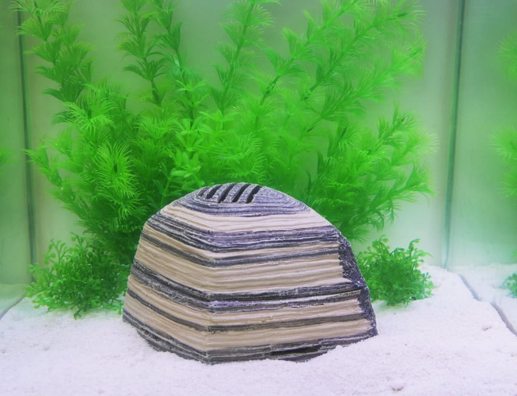 Penn-Plax Striped Rock Aquarium Filter Kit for Clean Aerated Fish Tanks up to 10 Gallons