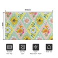 thumbnail image 5 of Pioneer Flower Floral Print Pattern Door Rugs,Washable Non Slip Door Mats Indoor,Decorative Door Mats,Entry Mat Indoor for Entrance,Bedroom,Kitchen,Bathroom,17"x30", 5 of 6
