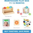 Montessori Toys for 1 Year Old, 5 in 1 Learning Educational Wooden Toys