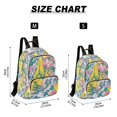 thumbnail image 2 of FORMRS Mini Backpack Purse for Women Quilted Travel Daypack Casual Shoulder Bag, Green Mountains, 2 of 7