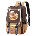 thumbnail image 2 of Kawaii Backpack School Capybara Cute Bag Preppy Bag Aesthetics School Backpack Cute Backpack School Backpack School Backpack,1*Backpack Clearance, 2 of 9