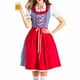 thumbnail image 2 of Vestido de poliéster con estampado bordado para mujer, para festivales, cosplay y sirvientas, 2 of 6