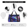 thumbnail image 4 of Easygdp Starry Sky Turtle Bolsa de Gimnasio, Bolsa de Viaje Duffel, Bolsa de Fin de Semana con Compartimentos, Bolsa de Mano para Noche, 4 of 7