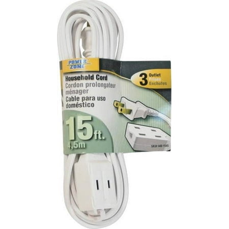 

1 PC-Power Zone Or660615 Extension Cord 15Ft