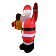 thumbnail image 4 of Homore Christmas Inflatables Santa Claus Outdoor Yard Decorations, Christmas Blow Up Santa Claus with LED Lights, Xmas Kids Gift, 4 of 12
