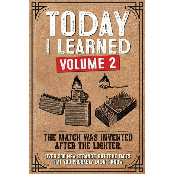 Today I Learned (Volume 2) Softcover Book, (Paperback)