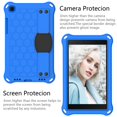 thumbnail image 2 of Dteck Case For Samsung Galaxy Tab A 8.0 SM-T290 (2019 Released) 8 inches, Shockproof Rubber Kickstand Case Heavy Duty Cover with PET HD Screen Protector/Hand Strap/Should Belt/Pencil Holder ,Blue, 2 of 6