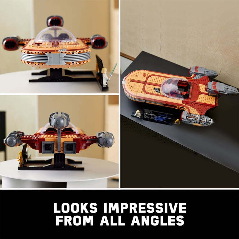 LEGO Star Wars UCS Landspeeder 75341, Luke Skywalker, C-3PO, 1890