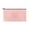 Pink, variant on Aspire A6 PU Money Pouch Zipper Bank Bags, Waterproof Leather Cash and Coin Pouch Deposit Envelopes with Framed ID Clear Window-Pink-A6