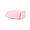 Pink, variant on LaRibbons 8" x 8" x 4" Collapsable Gift Box w/ Magnetic Square Flap Lid, White