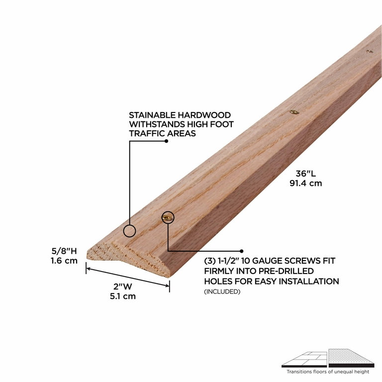 M-D Building Products® Unfinished Hardwood 1 M-D Building Products® Unfinished Hardwood 1