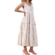 thumbnail image 4 of VESTIDO MAXI BOHEMIO SIN MANGAS DE TIRANTES DE LAZO FLORAL PARA MUJERES DE INSPIRE CHIC 2XL ROSA, 4 of 6