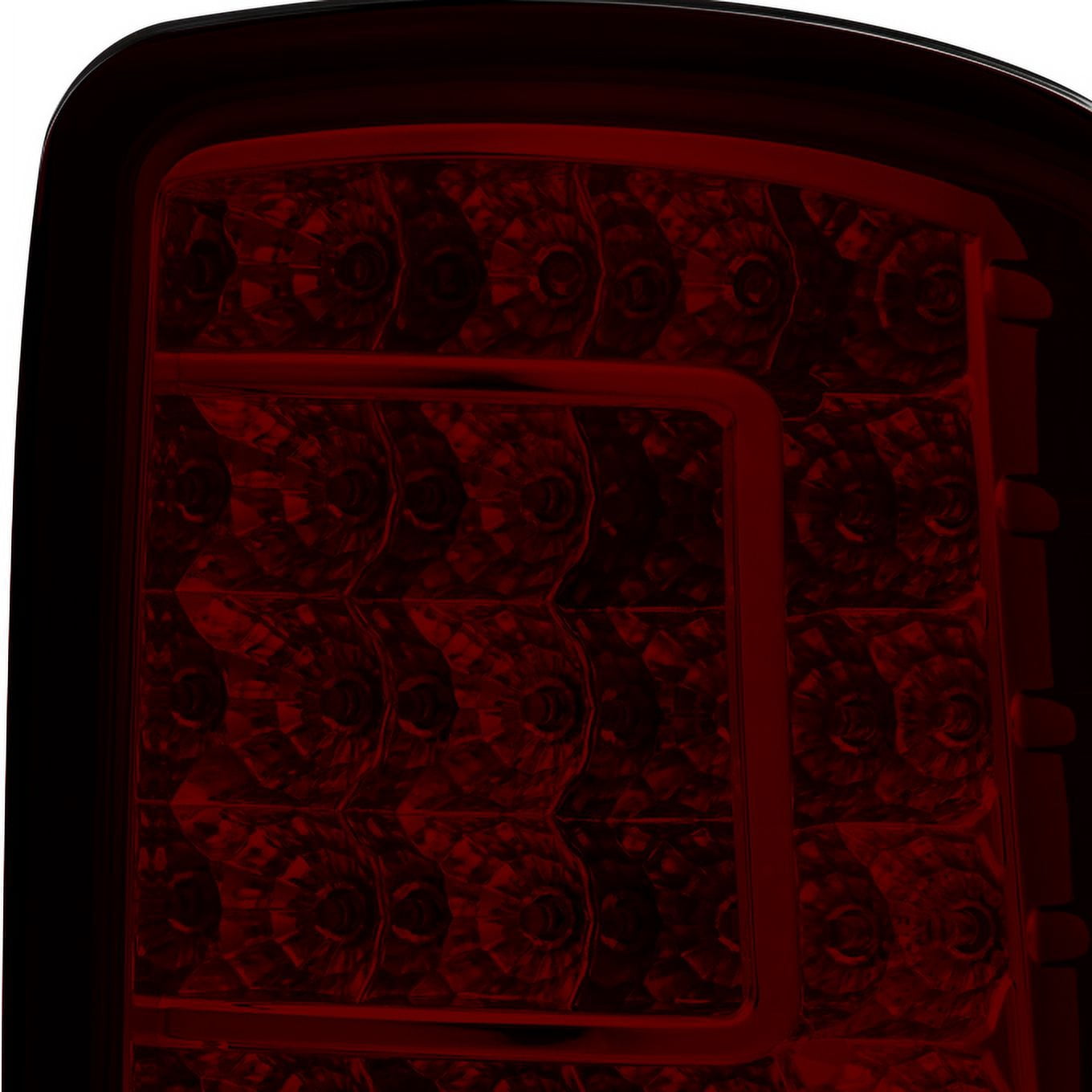 AKKON - For 2000-2006 Suburban Tahoe Yukon XL Denali Liftgate Model Style G2 Red Smoked C-Sty LED Tail Lights Brake Lamps LH+RH