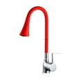thumbnail image 1 of Kitchen Faucet Colorful Universal Tube Extension Silicone Rubber Tube, Two-Speed Spray Hot And Cold Water Kitchen Sink Faucet ,Easy to Install, 1 of 7