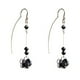 thumbnail image 1 of Aretes Violador con Cristal Swarovski en Aleación con Oro 18k Largo 4cm Jands Joyeria y Moda JA-063-V 01 JE280, 1 of 3