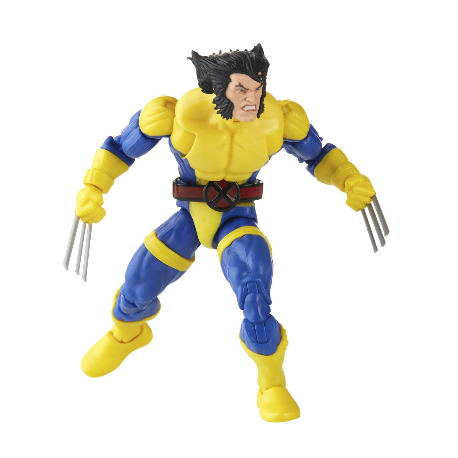 Marvel Legends Series X-Men Classic Wolverine 6-inch Action Figure Toy, 3 Accessories