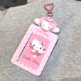 thumbnail image 1 of RWJDXD Cartoon sanrio Photocard Holder Kawaii Idol Photo Protective Case Id Card Cover Storage Pendant, 1 of 1