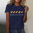 thumbnail image 2 of Jamsmile Women Tshirts Summer Casual Soft Cartoon Print Basic Tee Shirts Comfortable Relaxed Fit Daily Wear Graphic T-Shirts, 2 of 5