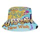 thumbnail image 1 of Los Padrinos Mágicos Un Nuevo Deseo Sombrero bucket para adultos, gorra de protección solar, sombrero de pescador plegable para viajes al aire libre, pesca y actividades de verano, 1 of 6